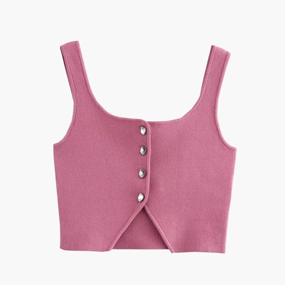 Zara Knit Crop - NWT - Picture 2 of 5
